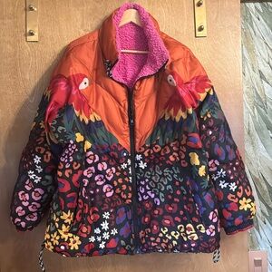 FARM rio puffer jacket reversible